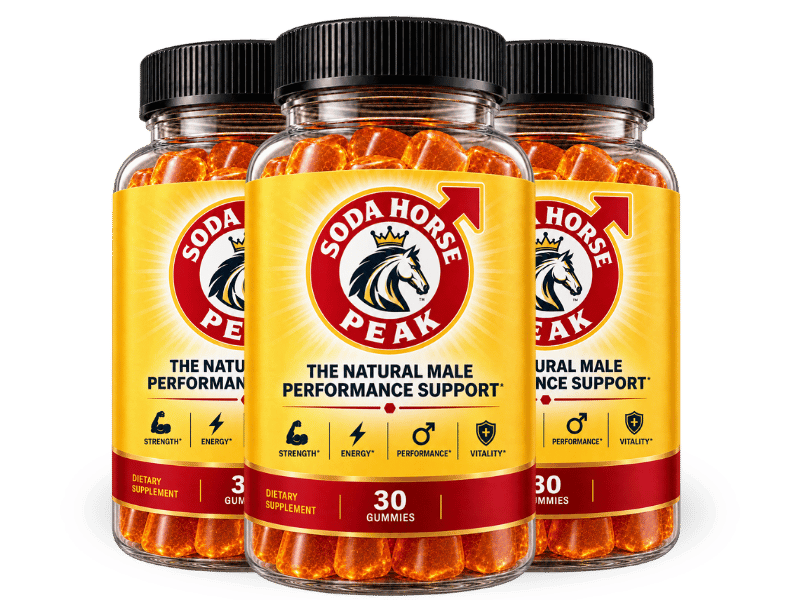 Soda Horse Peak 3 bottle package